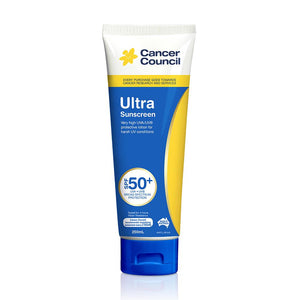 Cancer Council Ultra Sunscreen SPF50+ Tube 250ml