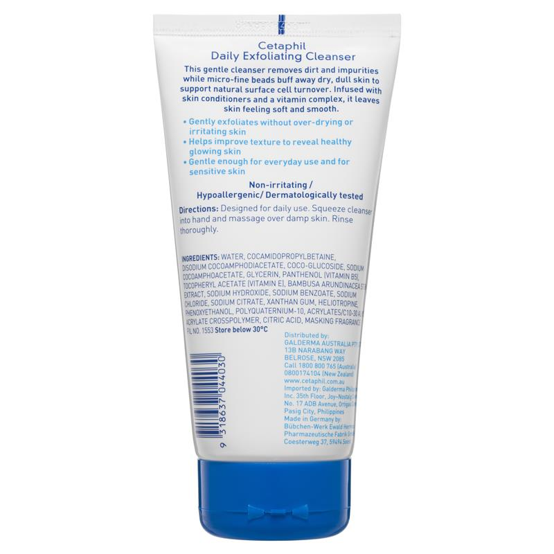 Cetaphil Daily Exfoliating Cleanser 178ml