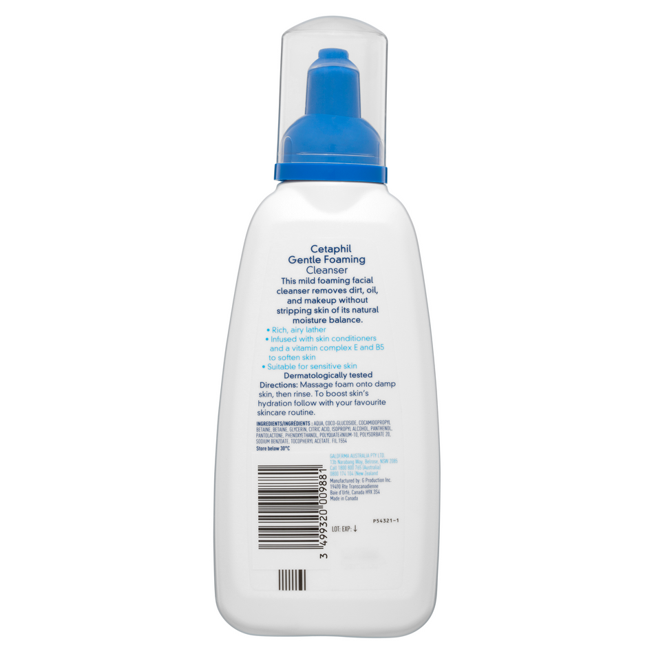 Cetaphil Gentle Foaming Cleanser 236mL