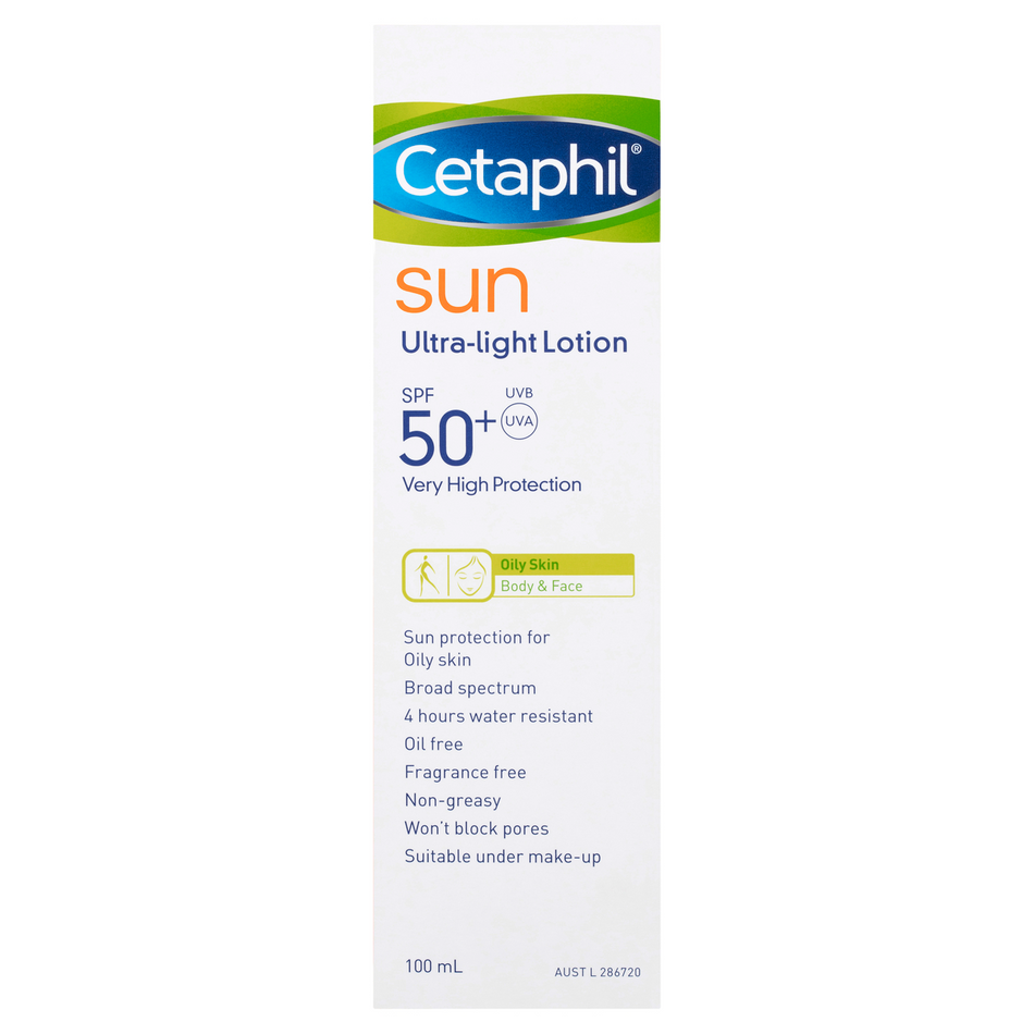 Cetaphil Sun Ultra-Light Lotion SPF 50+ 100mL