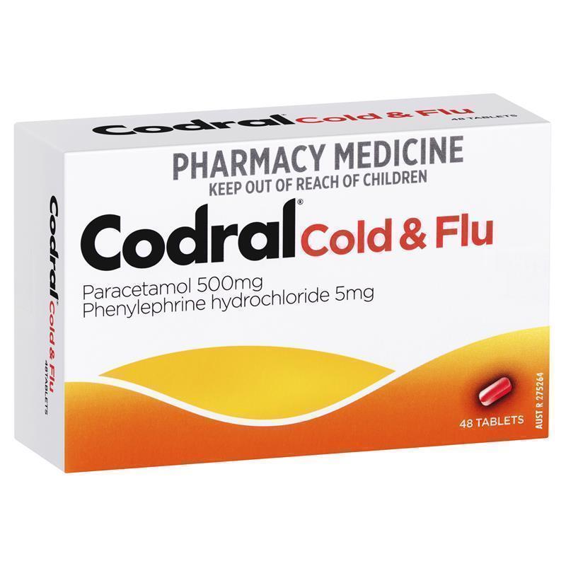 Codral Cold & Flu 48 Tablets