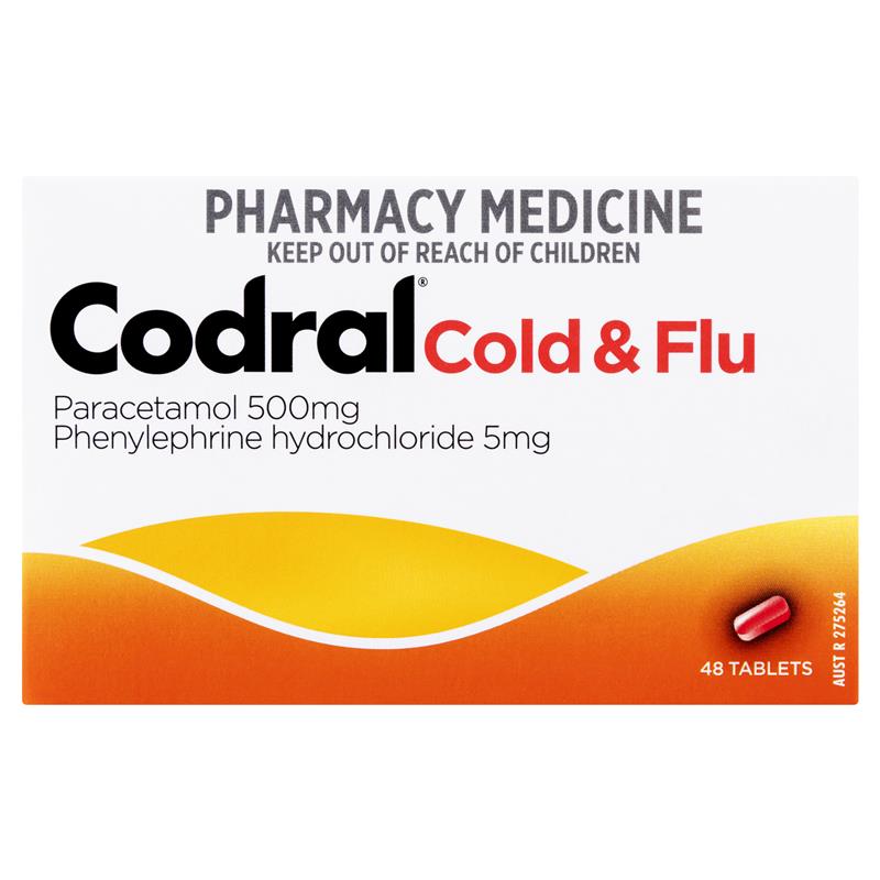 Codral Cold & Flu 48 Tablets