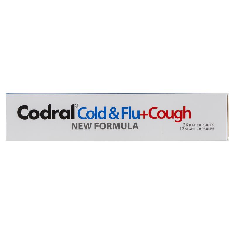 Codral Cold & Flu + Cough Day & Night 48 Capsules – Scown's Pharmacy