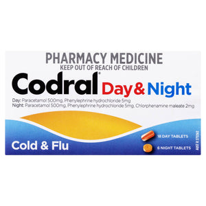 Codral Day & Night Cold & Flu 24 Tablets