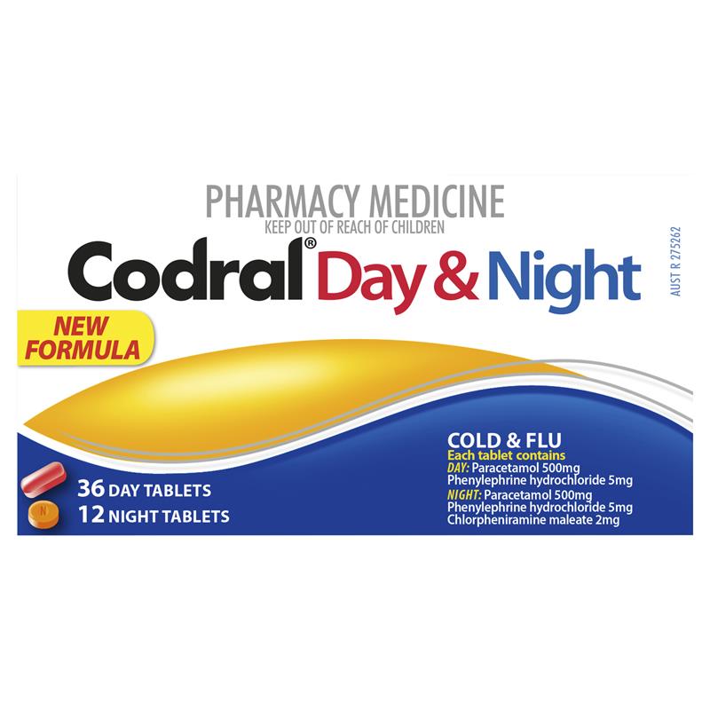 Codral PE Day & Night 48 Tablets
