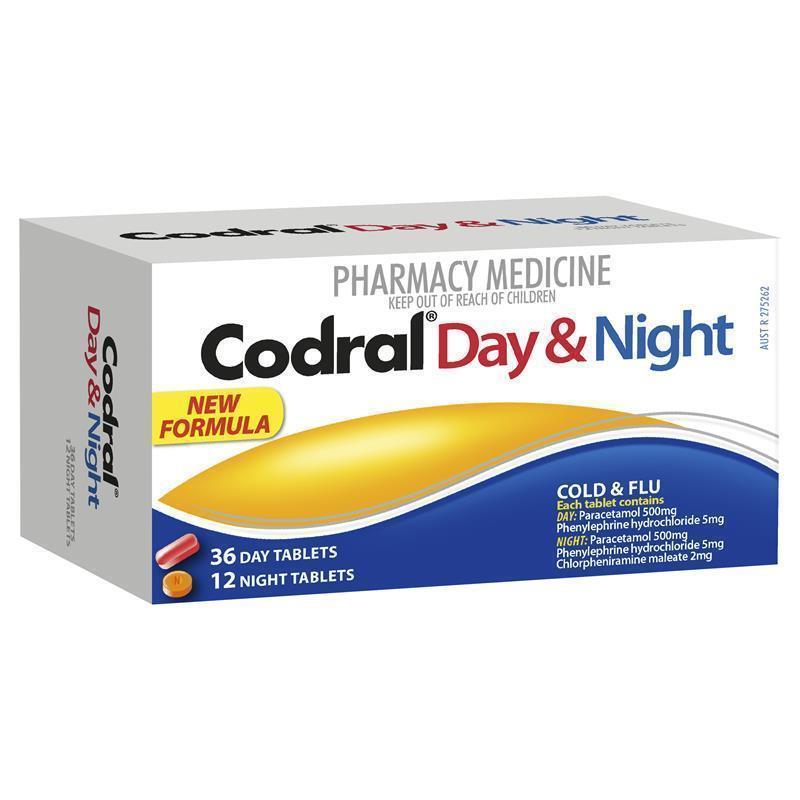 Codral PE Day & Night 48 Tablets