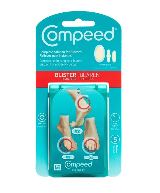 Compeed Blister Plasters (Mixed Sizes) 5 Pack New