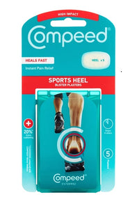 Compeed Sports Heel Blister Plasters 5 Pack