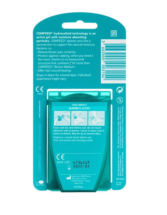 Compeed Sports Heel Blister Plasters 5 Pack