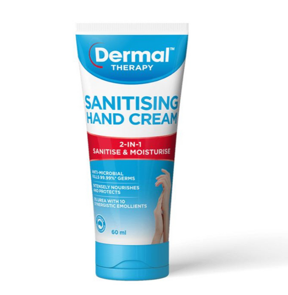 Dermal Therapy Sanitising Hand Cream 60g