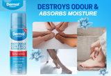 Dermal Therapy Foot Odour Control Powder Spray 210 ml