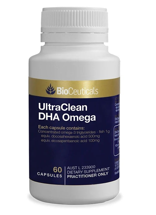 BioCeuticals UltraClean DHA Omega 60 Soft Capsules