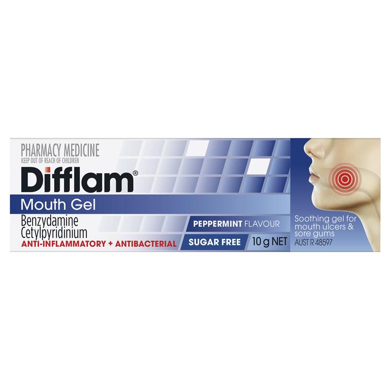 Difflam Anti-Inflammatory Mouth Gel 10g