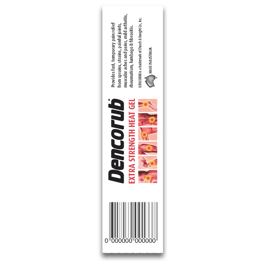 Dencorub Extra Strength Heat Gel 100g