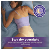 Depend Night Underwear Defense for Women – Overnight 4 x 8 Pack - Size Large