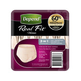 Depend Real Fit Super Underwear for Female 4 x 8 Pack - Size XL