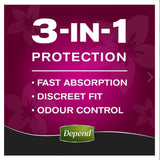 Depend Real Fit Super Underwear for Female 4 x 8 Pack - Size Medium