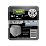 Depend Real-Fit Underwear for Men 4 x 8 Pack - Size Large