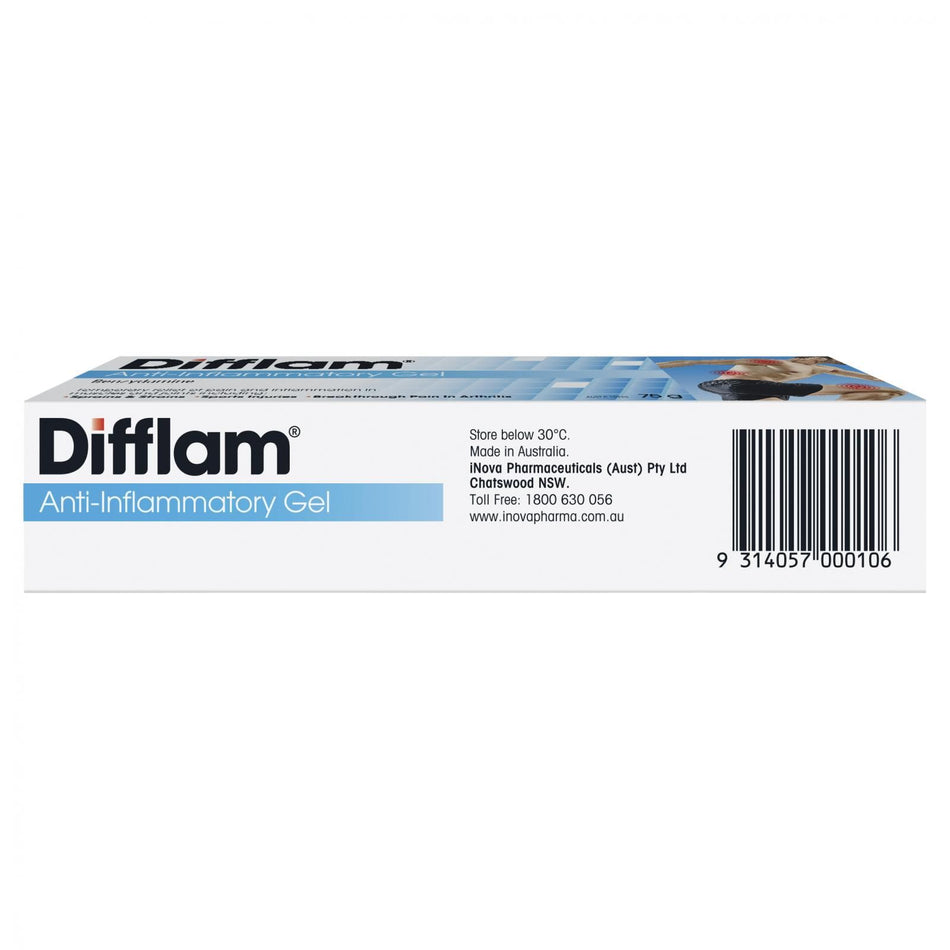 Difflam 3% Anti-Inflammatory Gel 75g