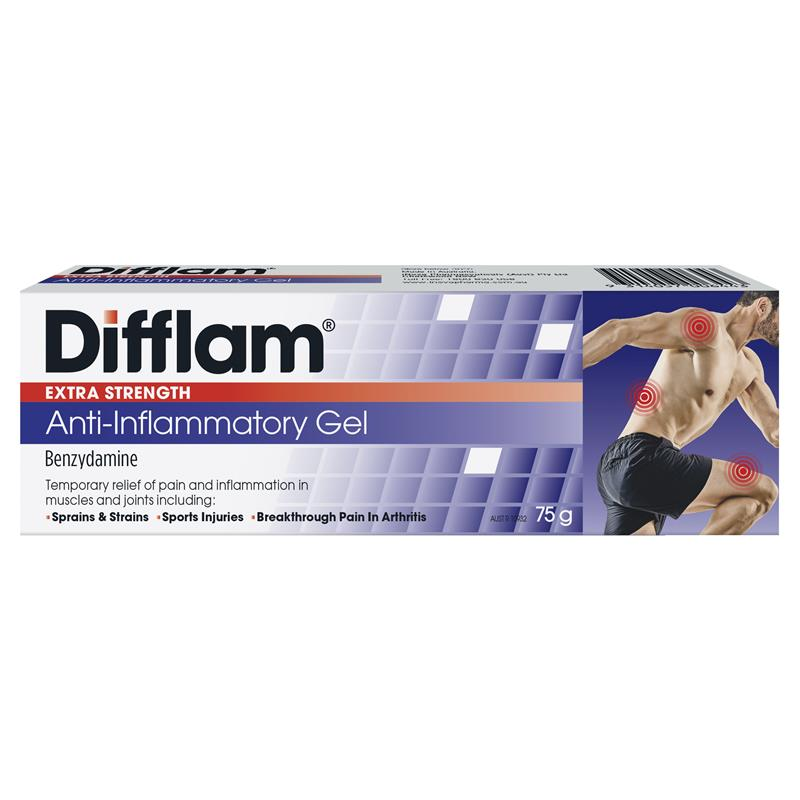 Difflam 5% Extra Strength Gel 30g