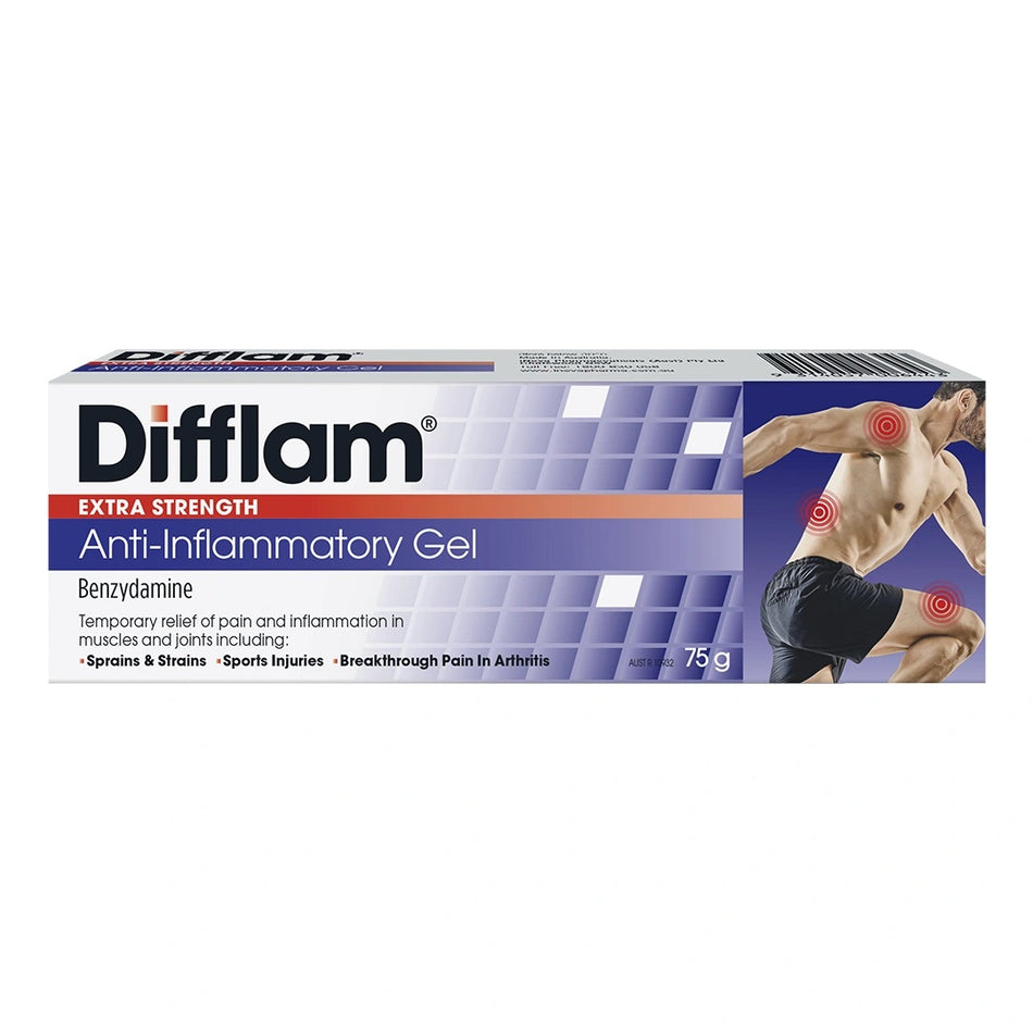 Difflam Extra Strength 5% Anti-Inflammatory Gel 75g