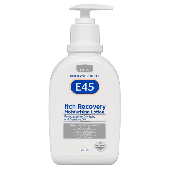 E45 Itch Recovery Moisturising Lotion 250ml