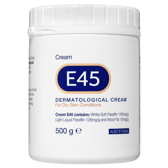E45 Skin Care Cream Tube 500g