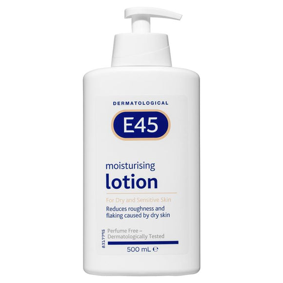 E45 Skin Care Moisturising Lotion 500ml