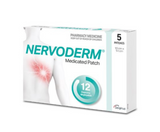 Nervoderm Medicated with 5%  Lidocaine Dermal Patch - 5 Patches