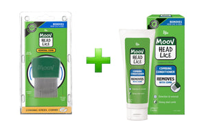 Ego Moov Head Lice Comb + Conditioner 200ml