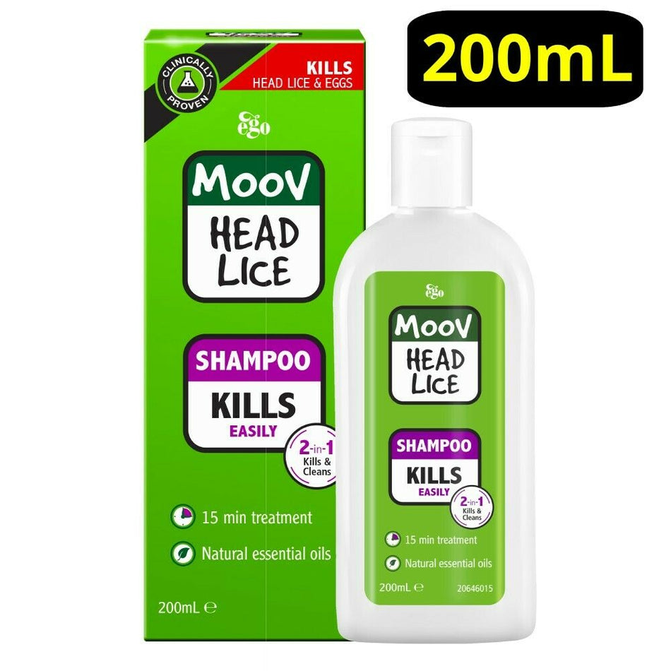 Ego Moov Head Lice Shampoo 200ml
