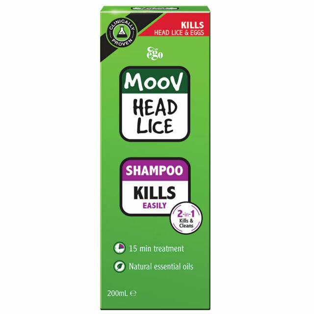 Ego Moov Head Lice Shampoo 200ml