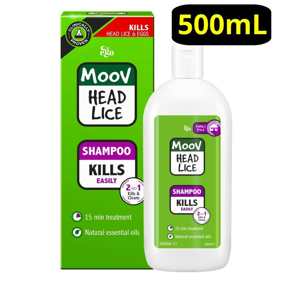 Ego Moov Head Lice Shampoo 500ml