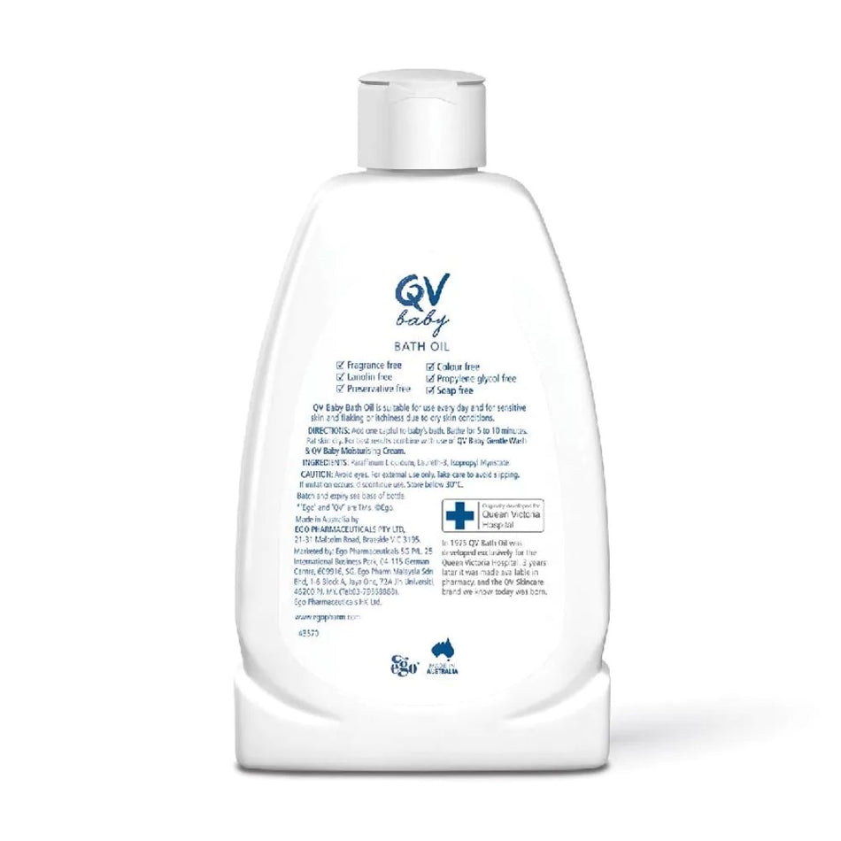 Ego QV Baby Bath Oil 250ml