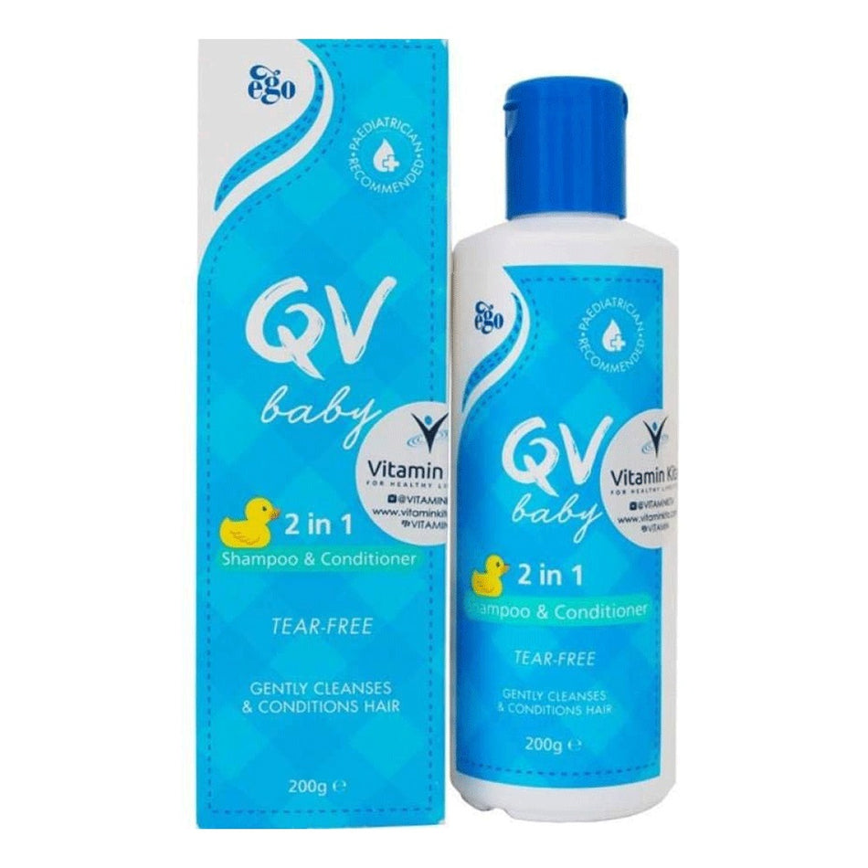 Ego QV Baby 2 In 1 Shampoo & Conditioner 200g