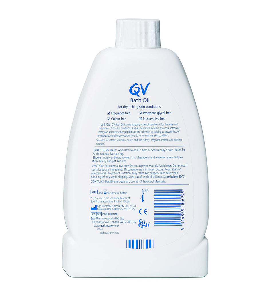 Ego QV Bath Oil 500ml