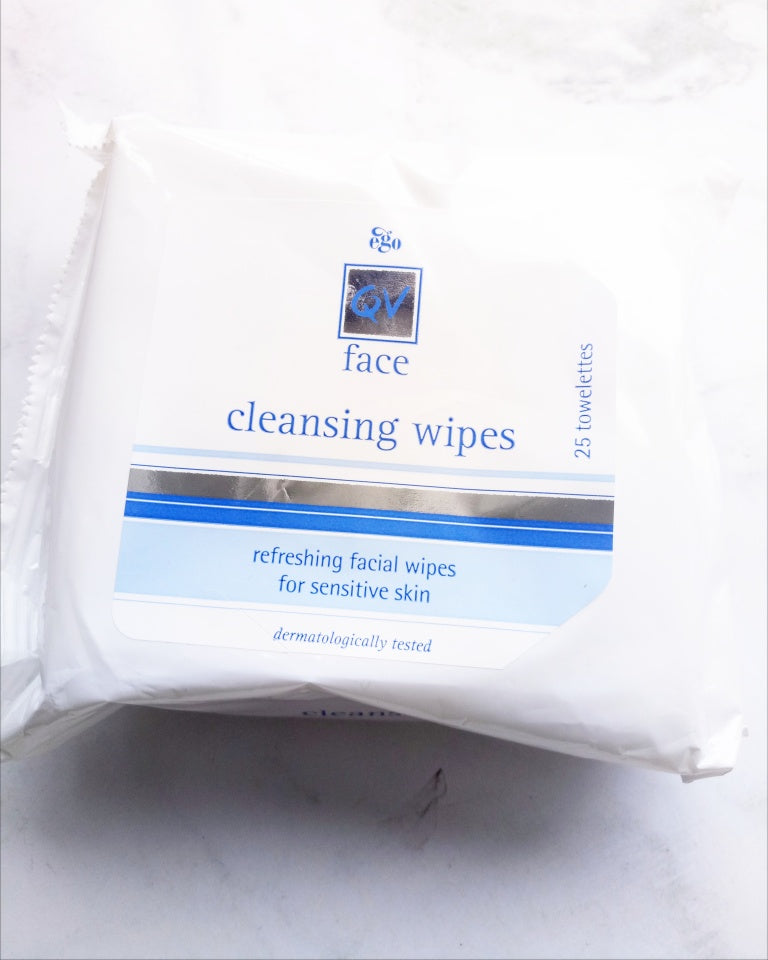 Ego QV Face Cleansing Wipes 25 Pack
