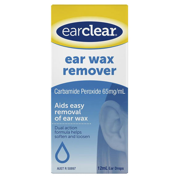 EarClear Ear Drops For Wax Removal 12mL
