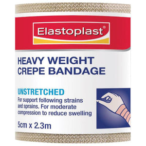 Elastoplast Crepe Bandage Heavy Weight 5cm x 2.3m