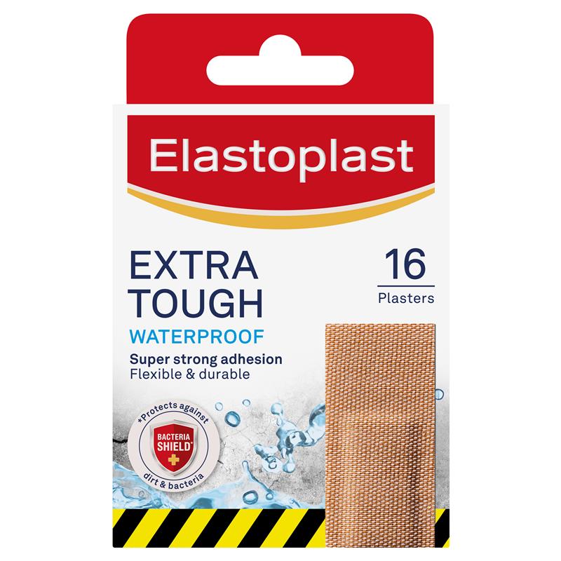 Elastoplast Extra Tough Waterproof Plaster 16 Pack
