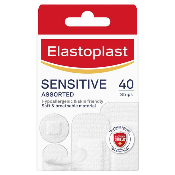 Elastoplast Sensitive Assorted 40 Strips