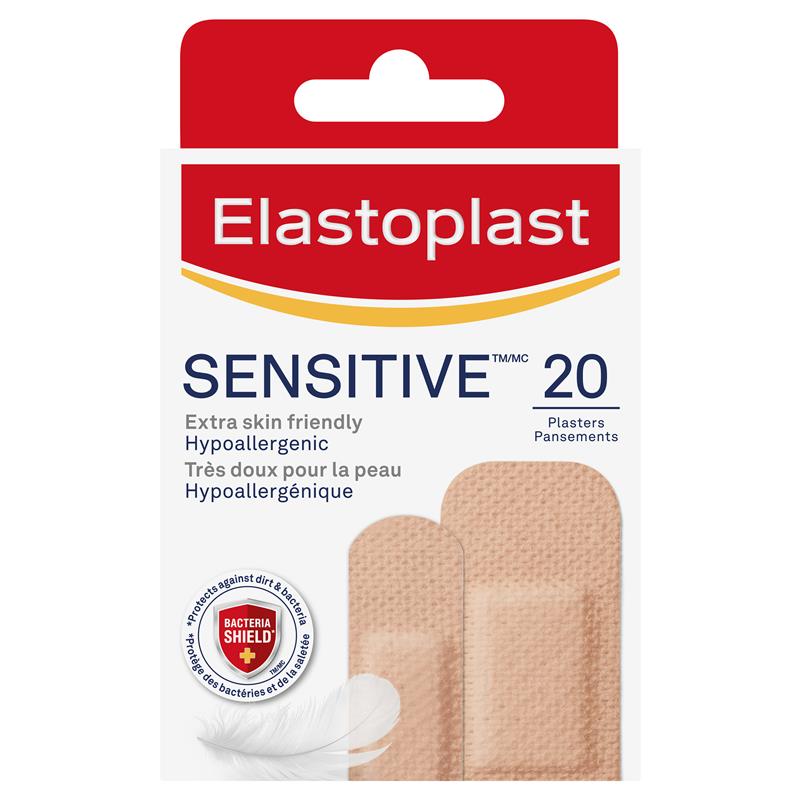 Elastoplast Sensitive Light Plasters 20 Strips