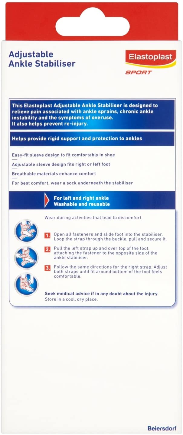 Elastoplast Sport Ankle Brace Adjustable Stabiliser