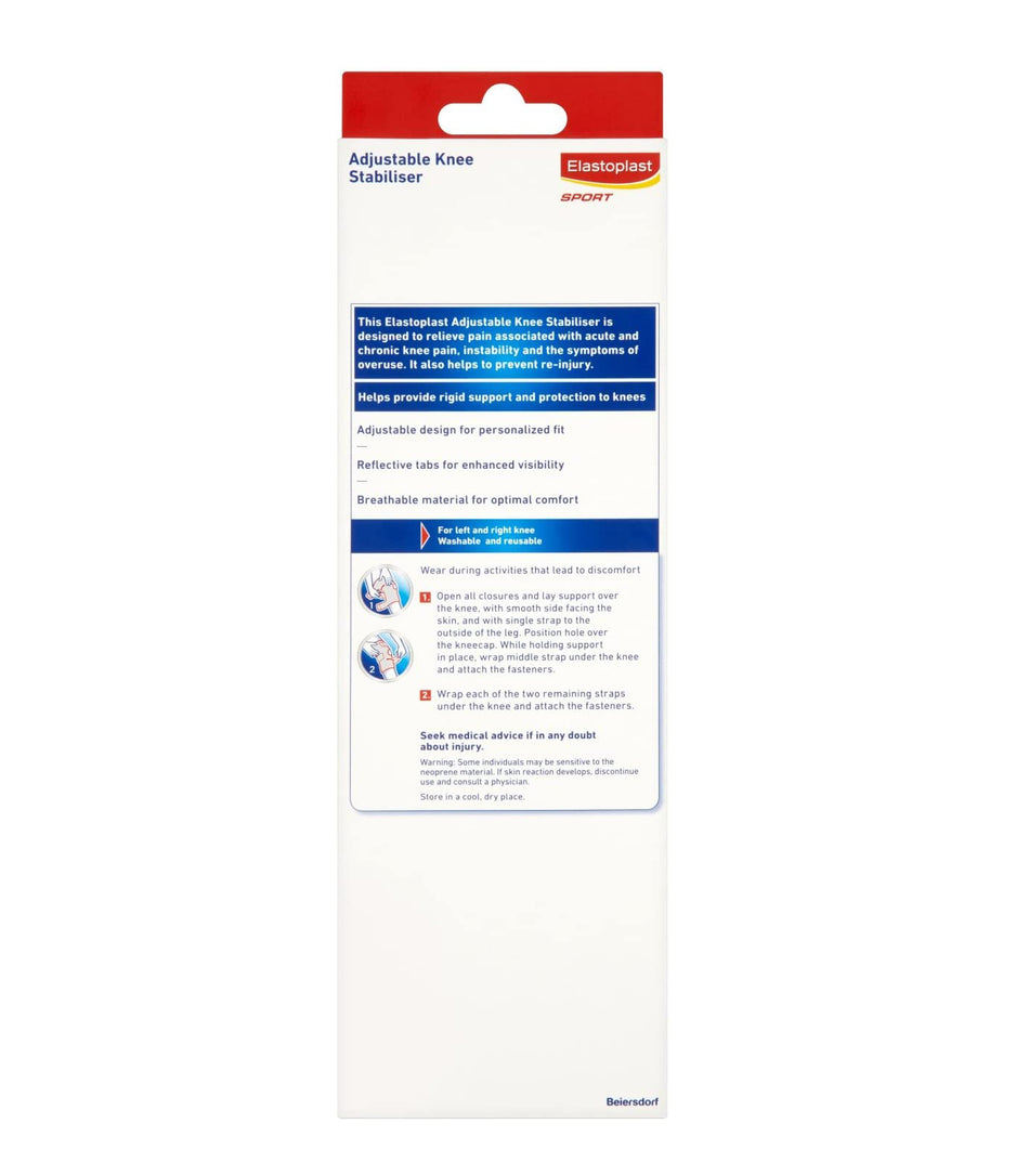 Elastoplast Sport Adjustable Knee Brace Stabilizer - One Size