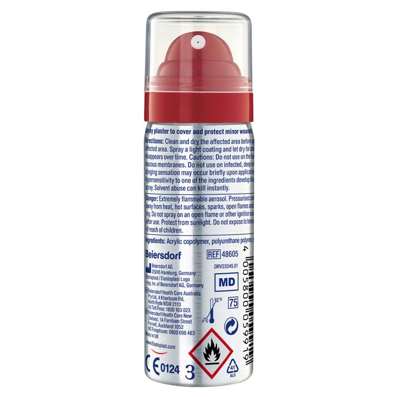 Elastoplast First Aid Spray Plaster Waterproof 40ml