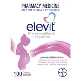 Elevit 100 Tablets Healthy Baby & Mum Vitamins B C D Minerals Folic Acid Iodine