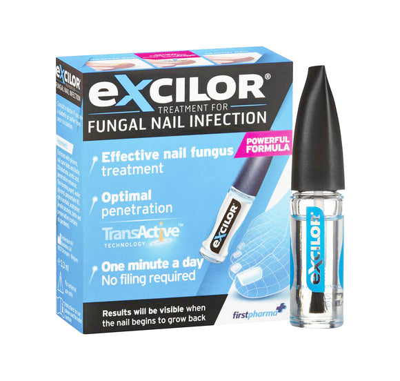 Excilor Treatment For Fungal Nail Infection Solution 3.3ml