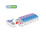 Ezy Dose Weekly AM/PM Travel Pill Organizer and Planner Container