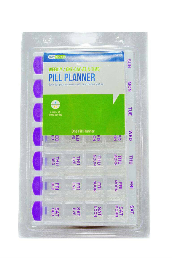 Ezy Dose One-Day-At-A Time Pill Planner Case