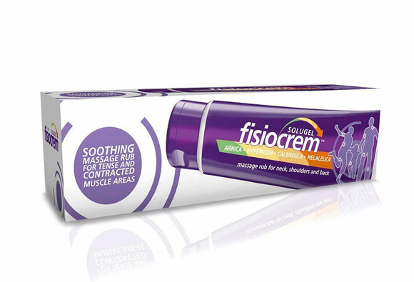 Fisiocrem Solugel Topical Gel for Sore Muscles 120g